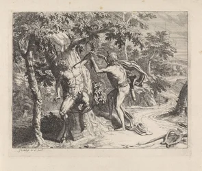 Apolo desolla a Marsias